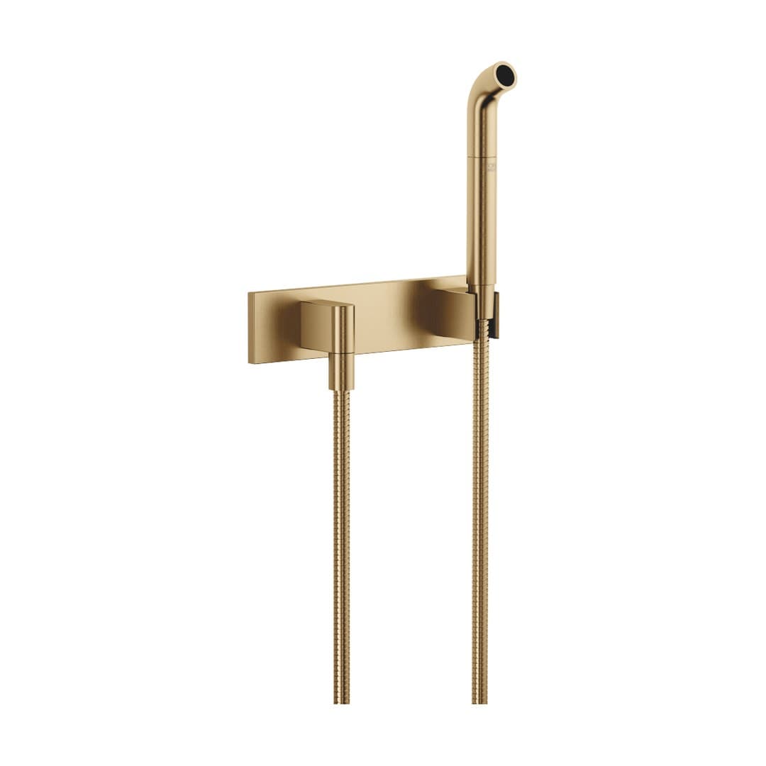 Dornbracht – Κεφαλή Ντους – Affusion pipe with cover plate – Brushed Dark Brass (PVD) (27838979-39)
