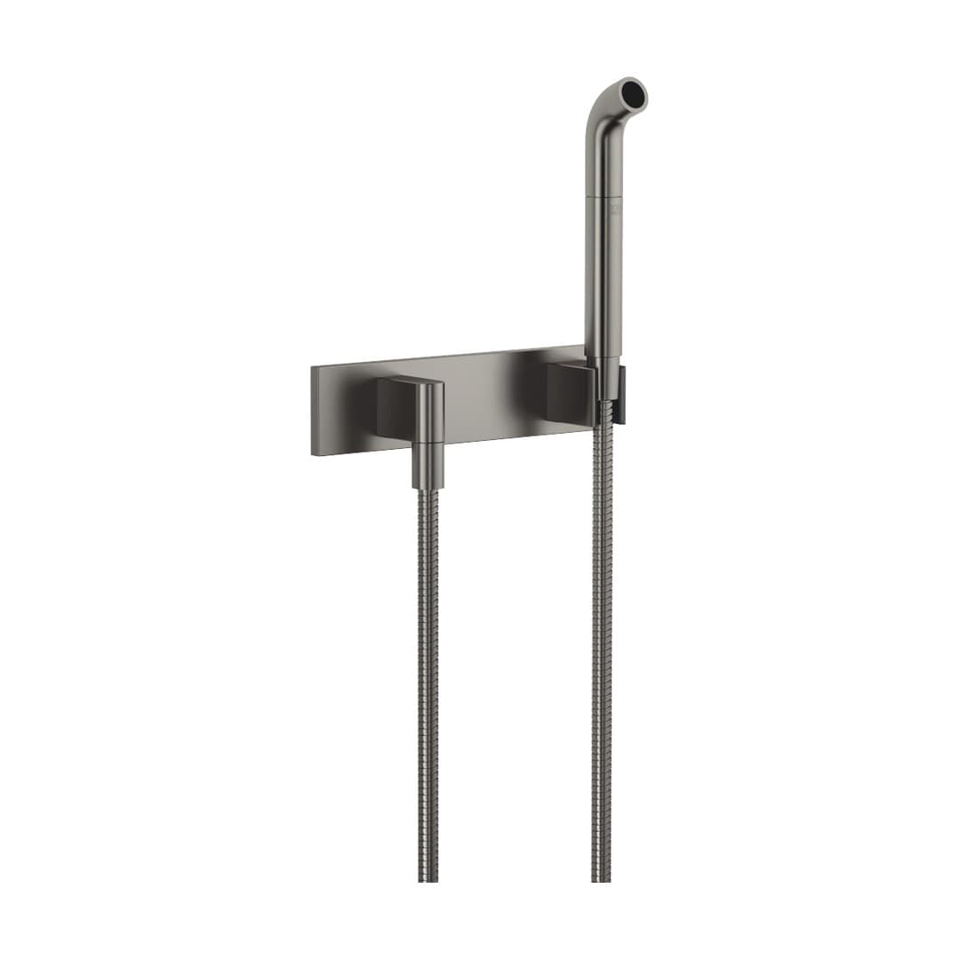 Dornbracht – Κεφαλή Ντους – Affusion pipe with cover plate – Brushed Dark Platinum (27838979-99)