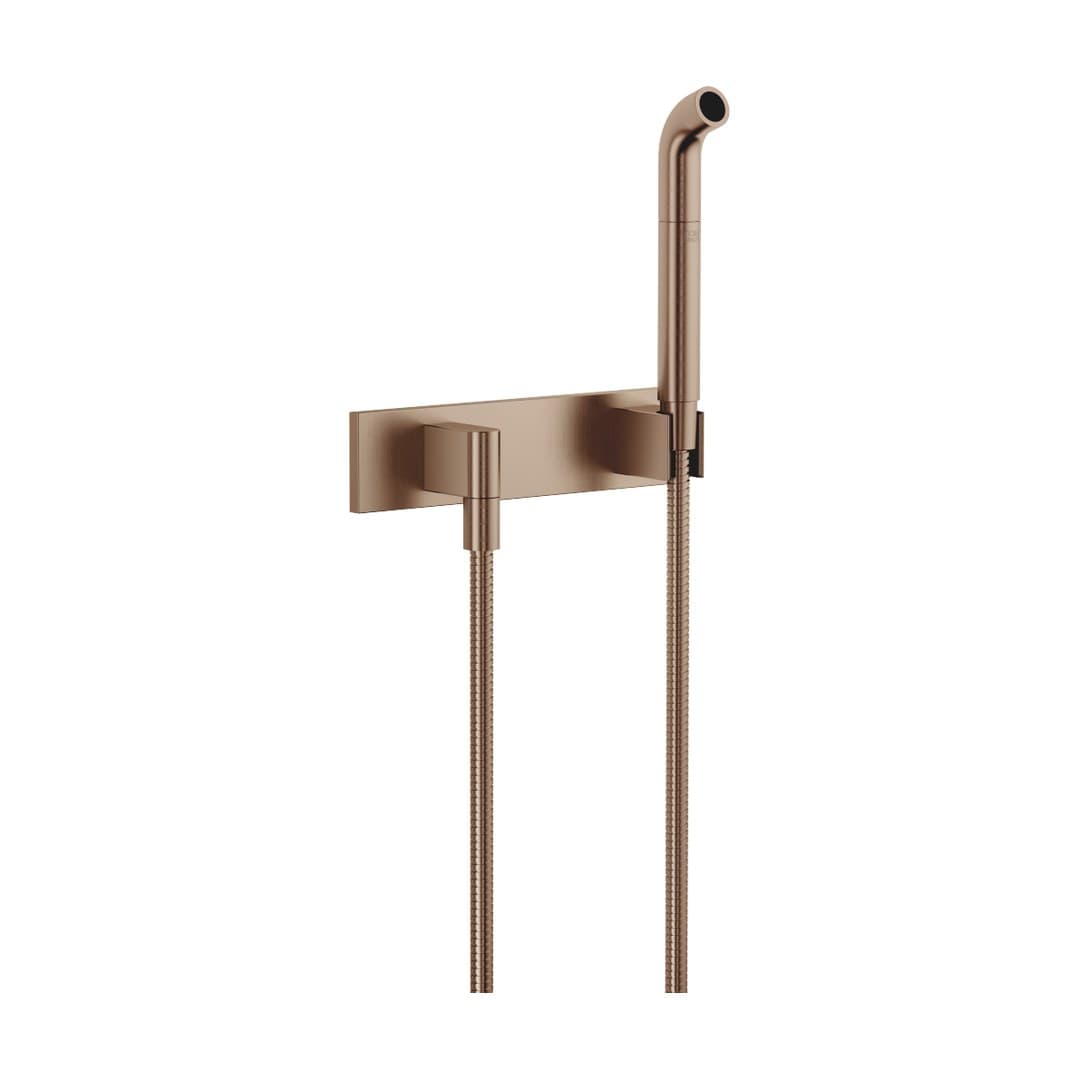Dornbracht – Κεφαλή Ντους – Affusion pipe with cover plate FlowReduce – Brushed Bronze (PVD) (27858979-42)