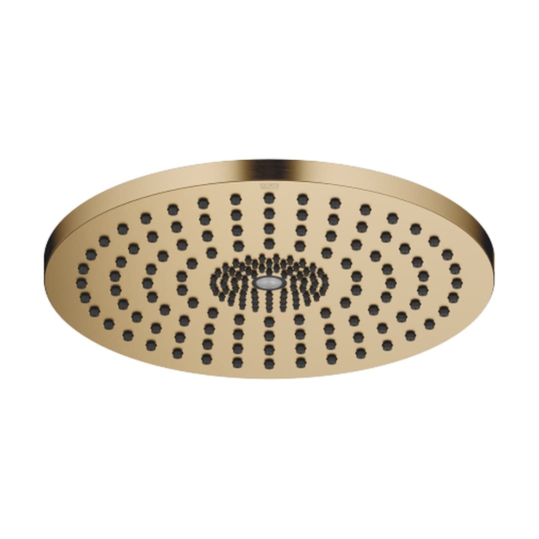 Dornbracht – Κεφαλή Ντους – Rainshower for surface-mounted ceiling installation with light 300 mm – Brushed Dark Brass (PVD) (28032970-39)