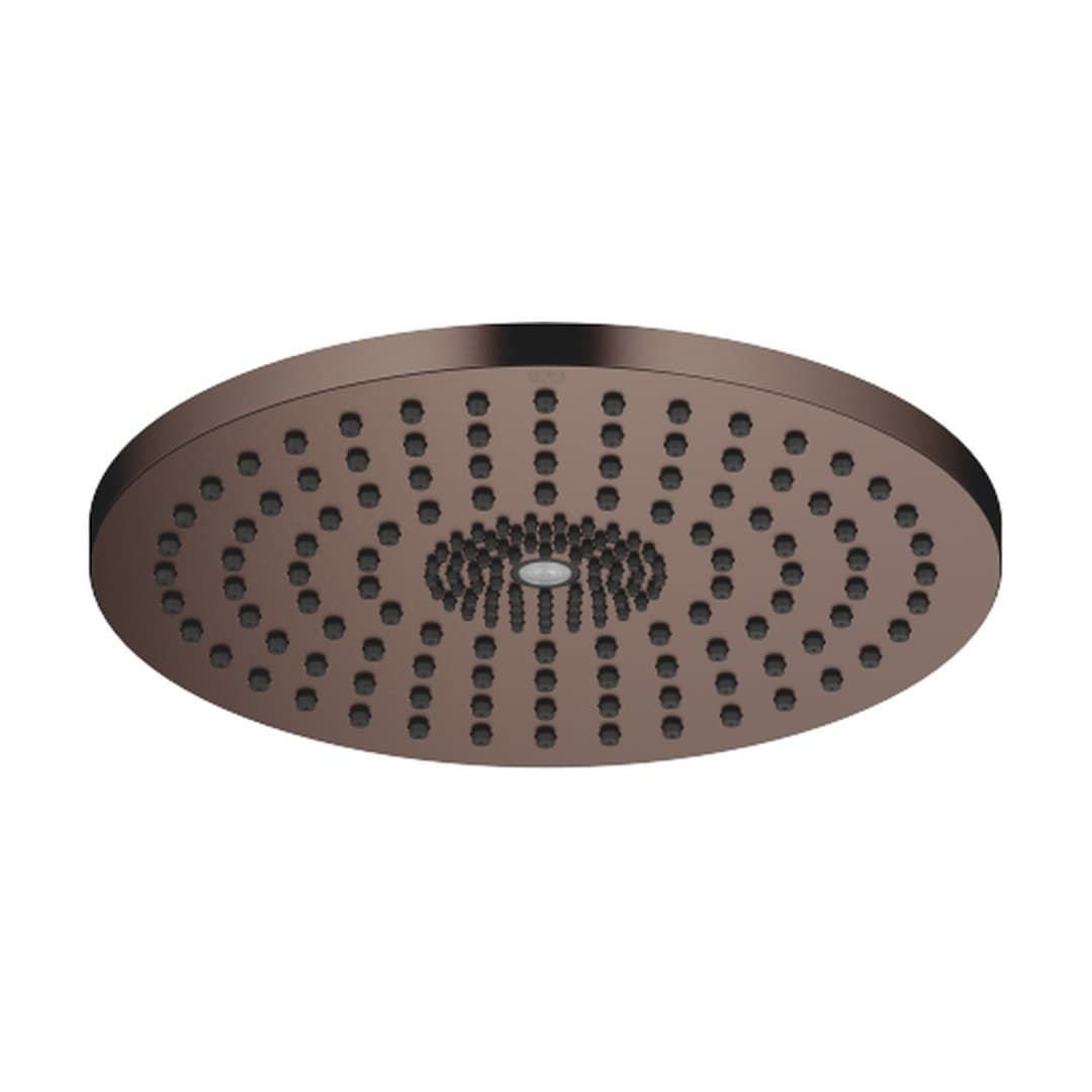Dornbracht – Κεφαλή Ντους – Rainshower for surface-mounted ceiling installation with light 300 mm – Brushed Dark Bronze (PVD) (28032970-43)