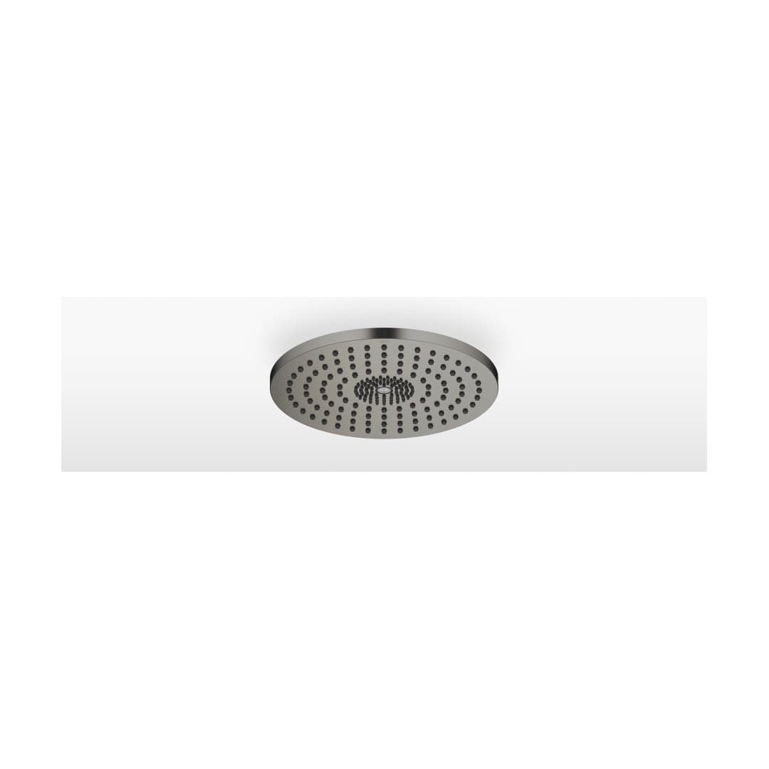Dornbracht – Κεφαλή Ντους – Rainshower for surface-mounted ceiling installation with light 300 mm – Brushed Dark Platinum (28032970-99)