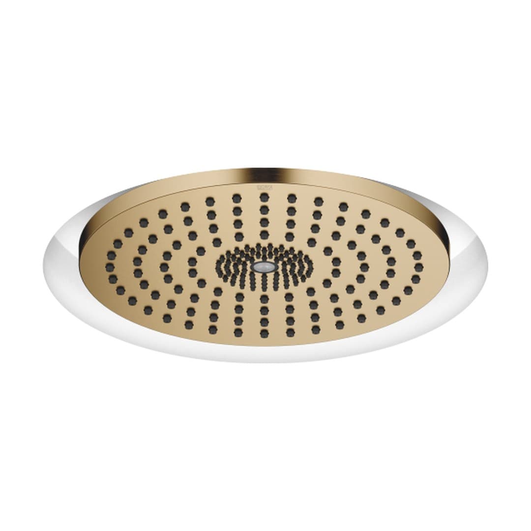 Dornbracht – Κεφαλή Ντους – Rainshower for recessed ceiling installation with light 300 mm – Brushed Dark Brass (PVD) (28034970-39)