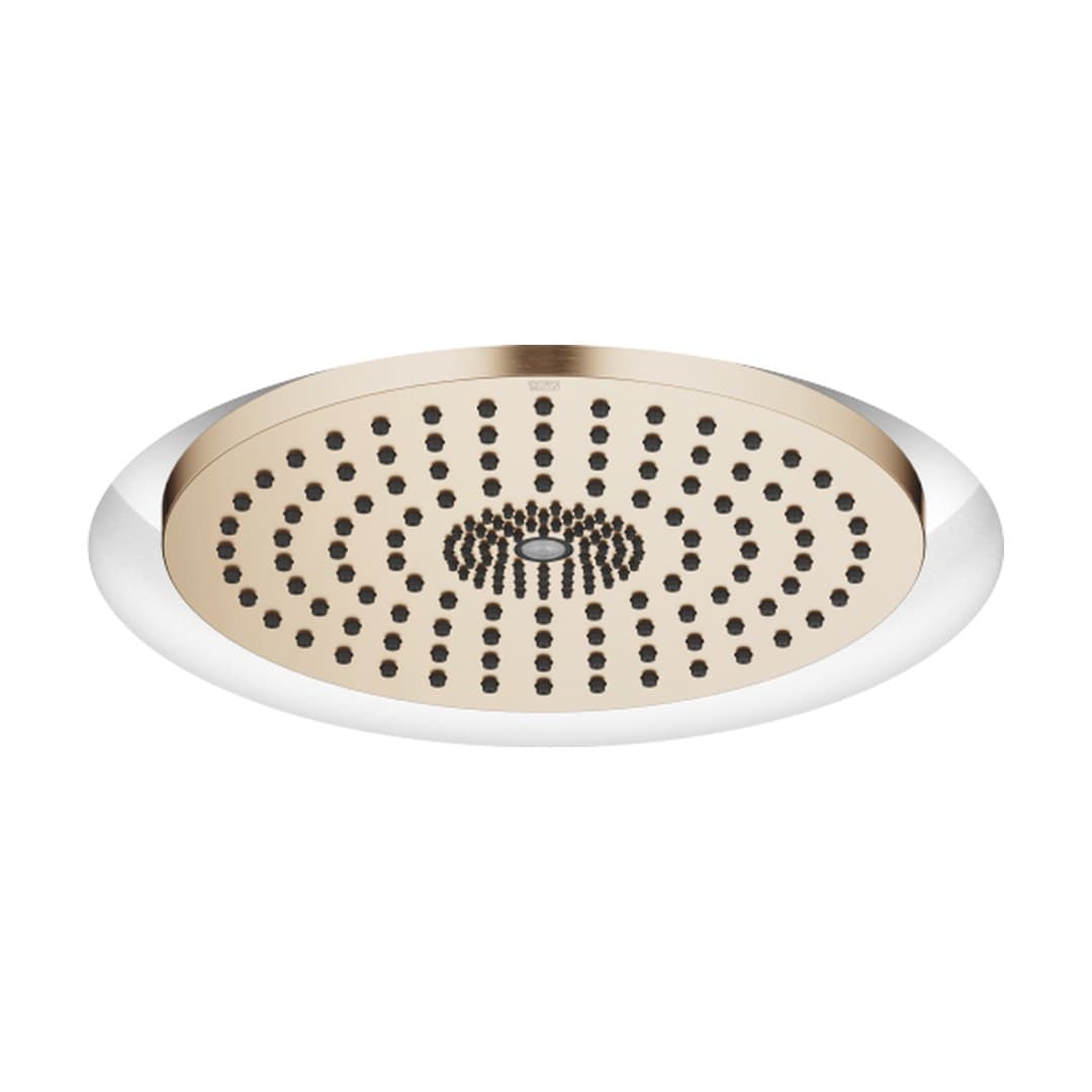 Dornbracht – Κεφαλή Ντους – Rainshower for recessed ceiling installation with light 300 mm – Brushed Champagne (22kt Gold) (28034970-46)