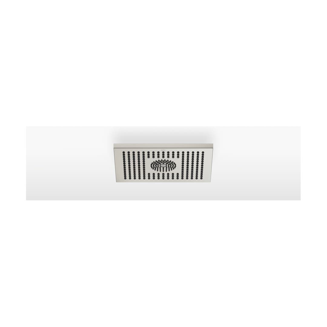 Dornbracht – Κεφαλή Ντους – Rainshower for surface-mounted ceiling installation with light 300 x 240 mm – Brushed Platinum (28042980-06)