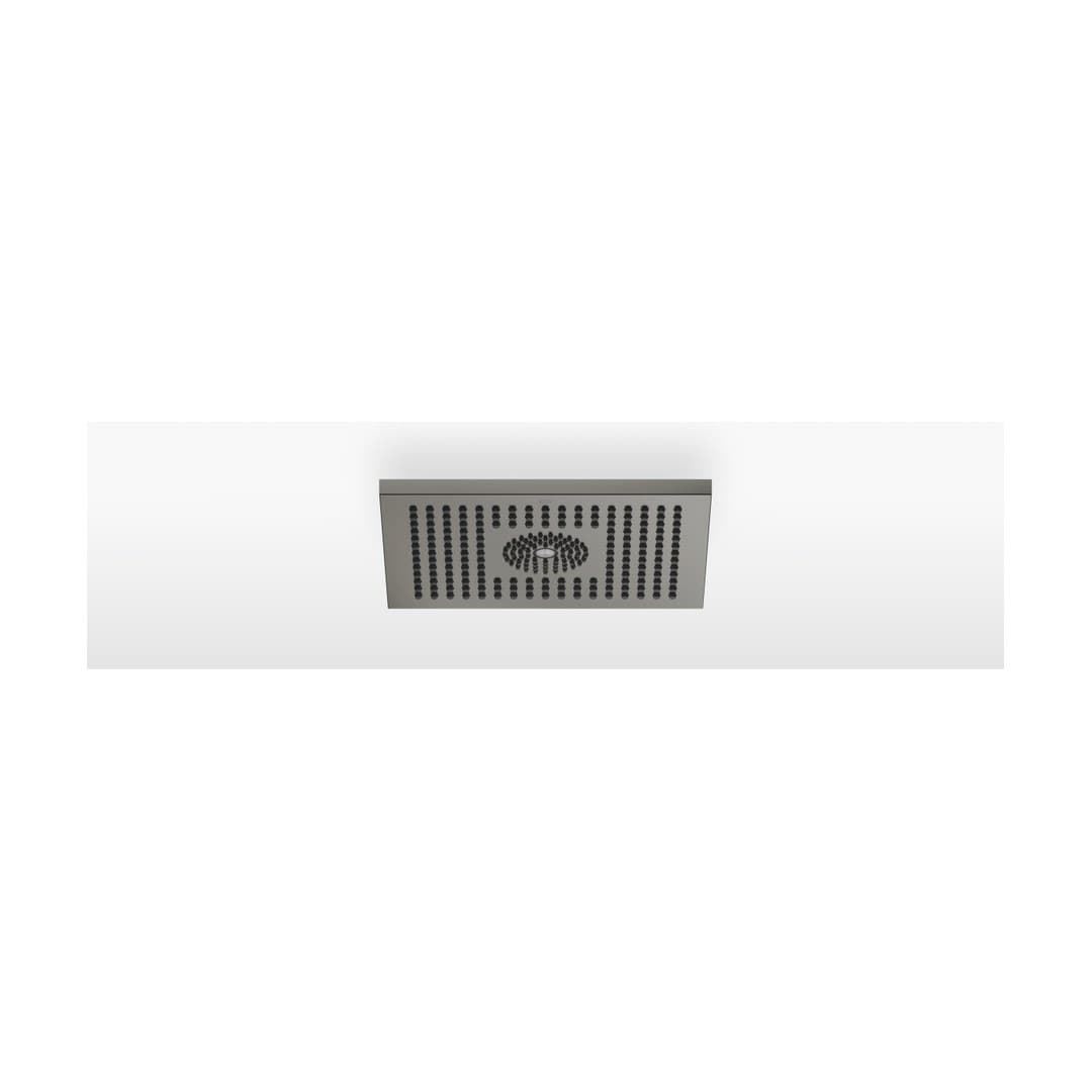 Dornbracht – Κεφαλή Ντους – Rainshower for surface-mounted ceiling installation with light 300 x 240 mm – Brushed Dark Platinum (28042980-99)