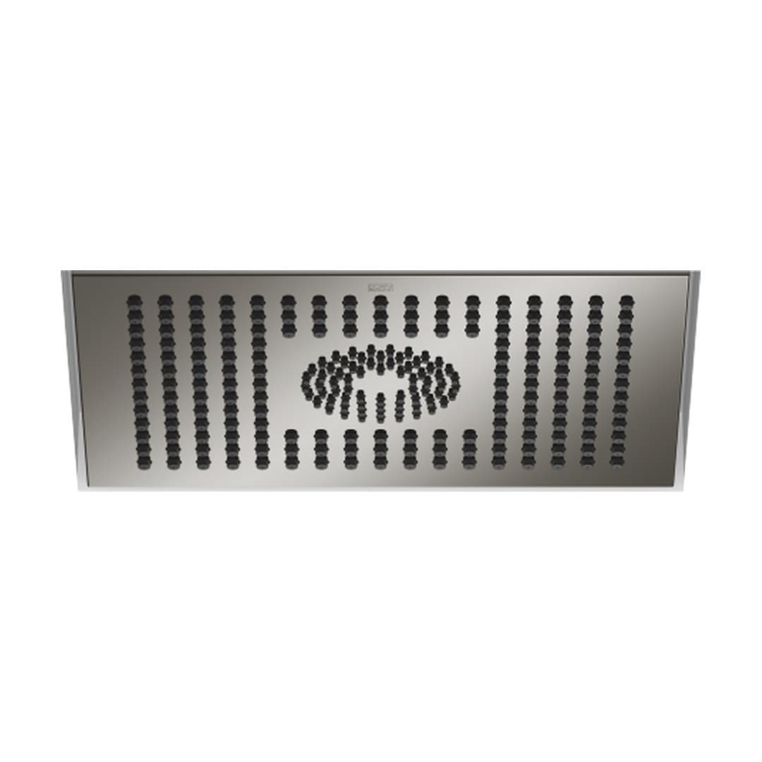Dornbracht – Κεφαλή Ντους – Rainshower for recessed ceiling installation 300 x 240 mm – Dark Chrome (28043980-19)