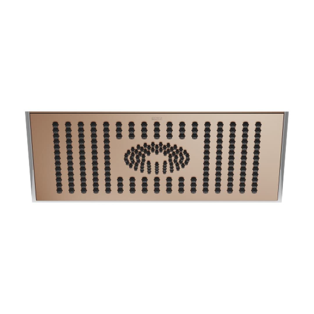 Dornbracht – Κεφαλή Ντους – Rainshower for recessed ceiling installation 300 x 240 mm – Brushed Bronze (PVD) (28043980-42)