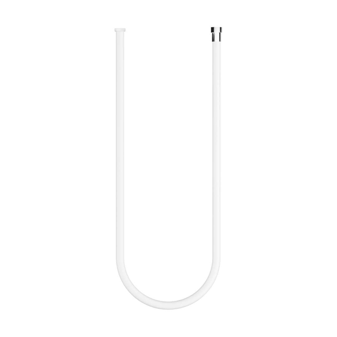 Dornbracht – Κεφαλή Ντους – WATER TUBE Kneipp hose white 2000 mm – Chrome (28285979-00)