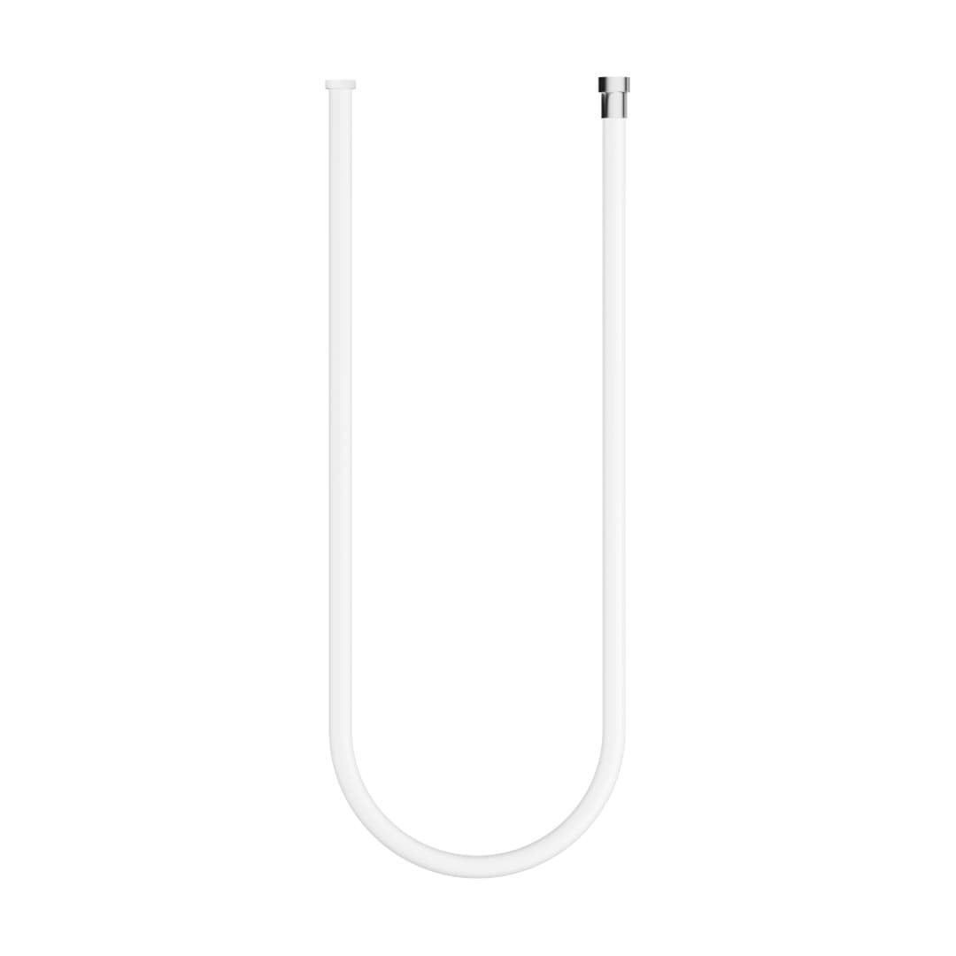 Dornbracht – Κεφαλή Ντους – WATER TUBE Kneipp hose white 2000 mm – Brushed Chrome (28285979-93)