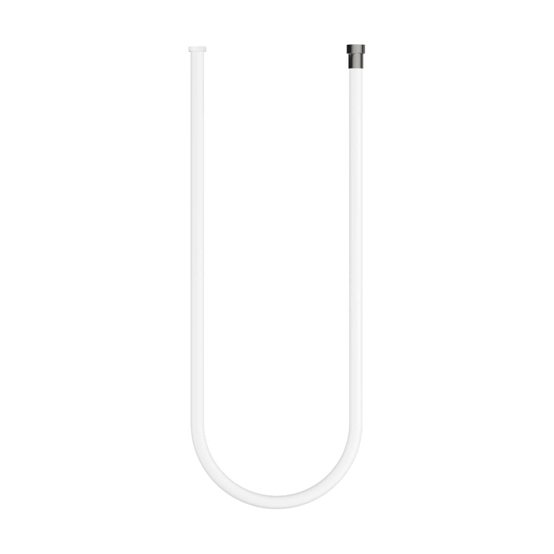 Dornbracht – Κεφαλή Ντους – WATER TUBE Kneipp hose white 2000 mm – Brushed Dark Platinum (28285979-99)