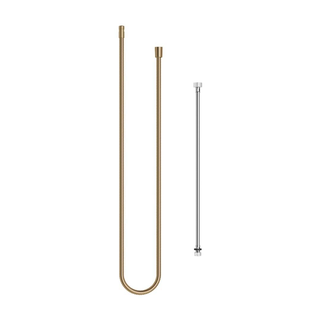 Dornbracht – Σωλήνας Ντους – Metal shower hose in two parts 1/2" x 3/8" x 2250 mm – Brushed Dark Brass (PVD) (28323970-39)