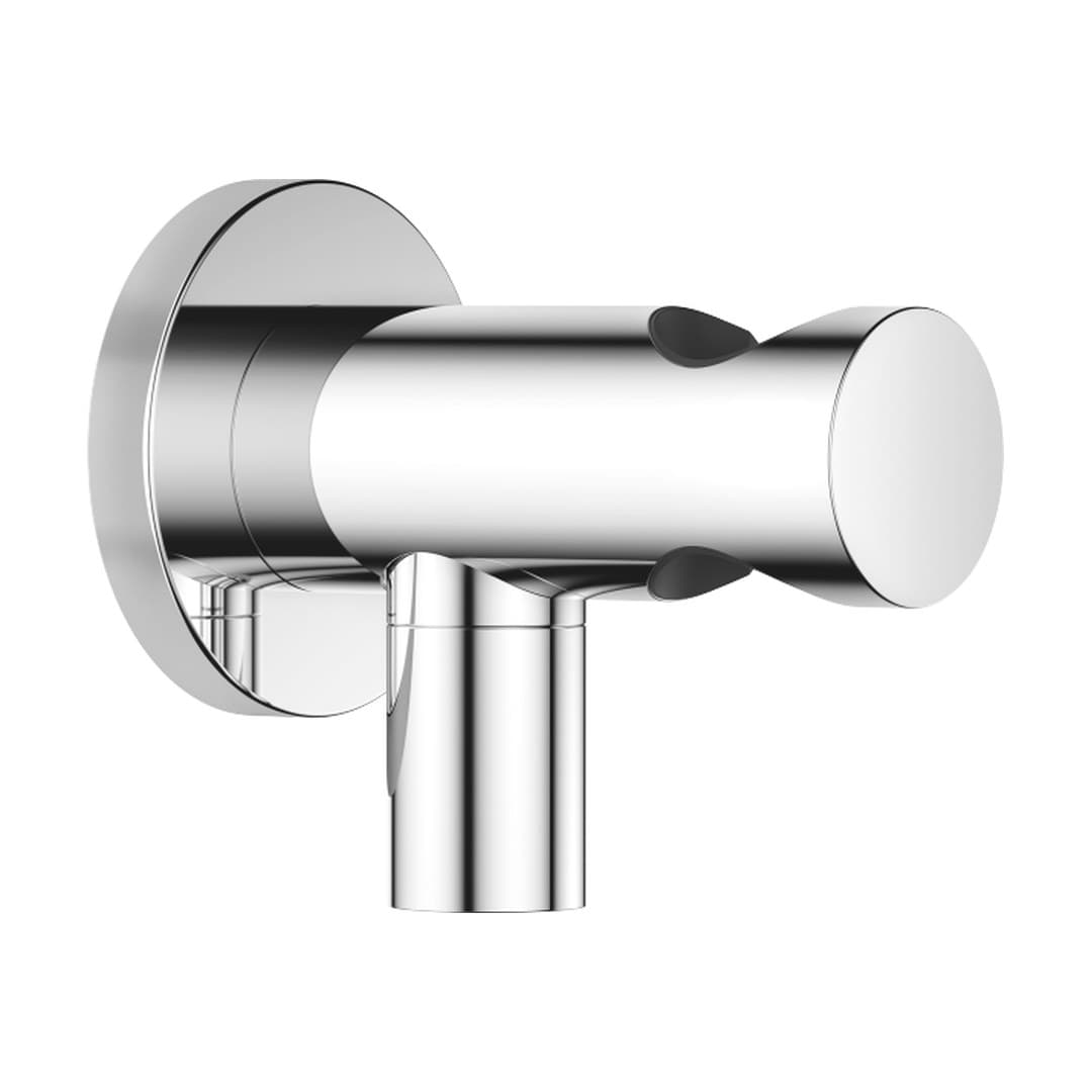 Dornbracht – Παροχή Τοίχου – Wall elbow with integrated shower holder – Chrome (28490660-00)