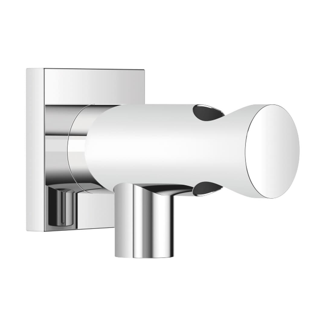 Dornbracht – Παροχή Τοίχου – Wall elbow with integrated shower holder – Chrome (28490970-00)
