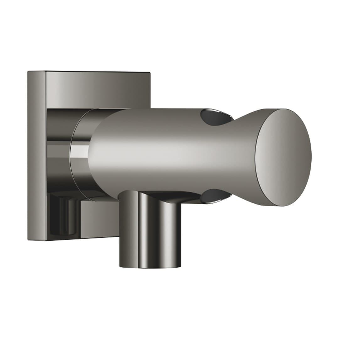 Dornbracht – Παροχή Τοίχου – Wall elbow with integrated shower holder – Dark Chrome (28490970-19)