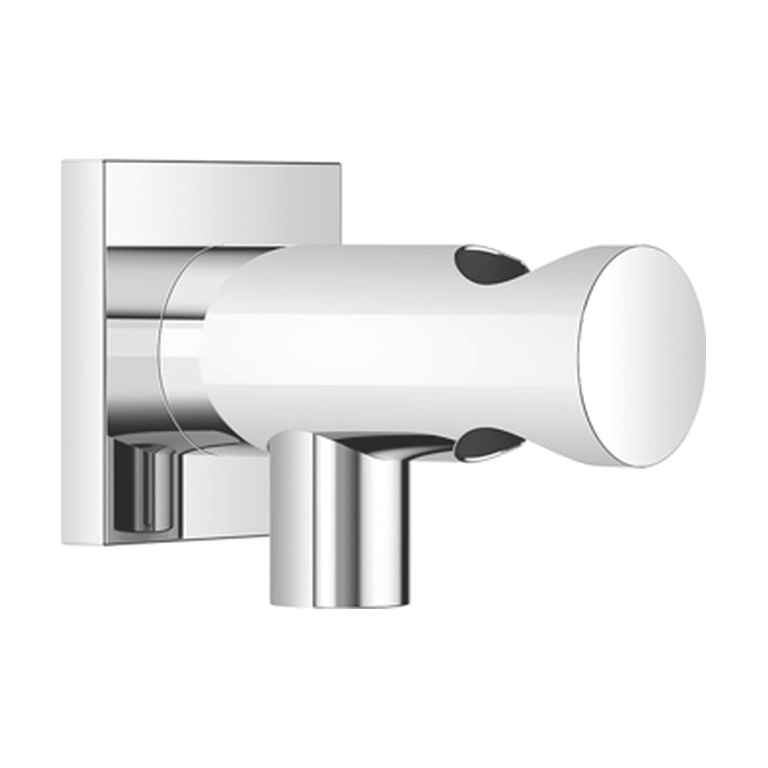 Dornbracht – Παροχή Τοίχου – Wall elbow with integrated shower holder – Brushed Light Gold (PVD) (28490970-27)