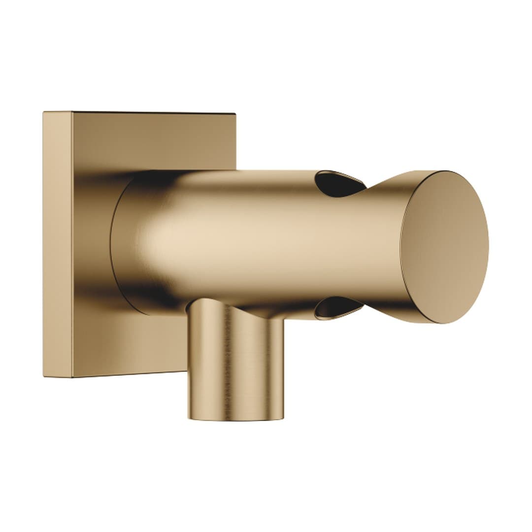 Dornbracht – Παροχή Τοίχου – Wall elbow with integrated shower holder – Brushed Dark Brass (PVD) (28490970-39)