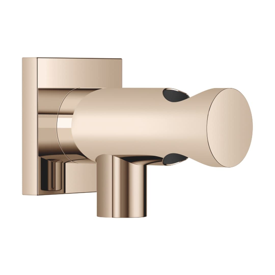 Dornbracht – Παροχή Τοίχου – Wall elbow with integrated shower holder – Champagne (22kt Gold) (28490970-47)