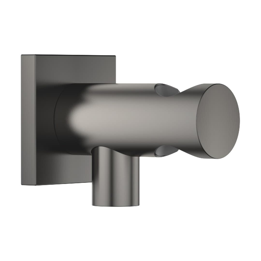 Dornbracht – Παροχή Τοίχου – Wall elbow with integrated shower holder – Brushed Dark Platinum (28490970-99)