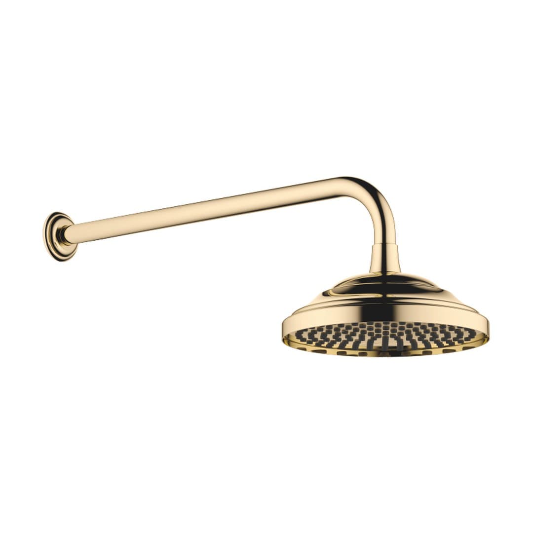 Dornbracht Madison – Κεφαλή Ντους – Rainshower with wall fixing 200 mm – Durabrass (23kt Gold) (28545977-09)