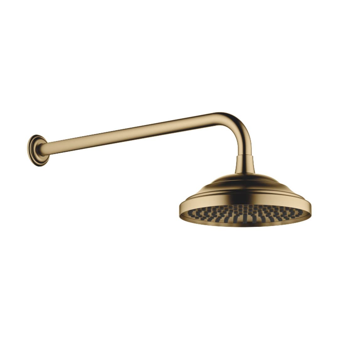 Dornbracht Madison – Κεφαλή Ντους – Rainshower with wall fixing 200 mm – Brushed Dark Brass (PVD) (28545977-39)