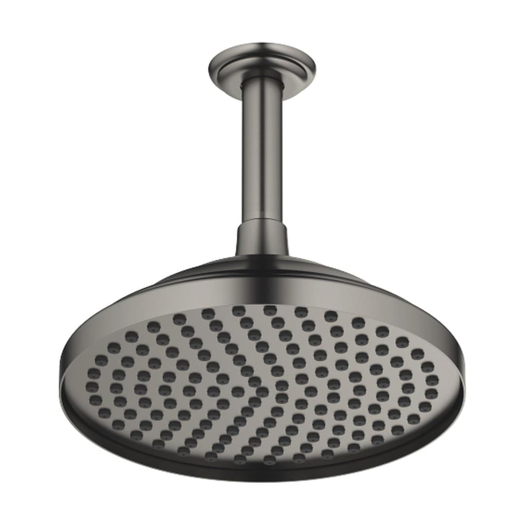 Dornbracht Madison – Κεφαλή Ντους – Rainshower with ceiling fixing FlowReduce 200 mm – Brushed Dark Platinum (28564977-99)