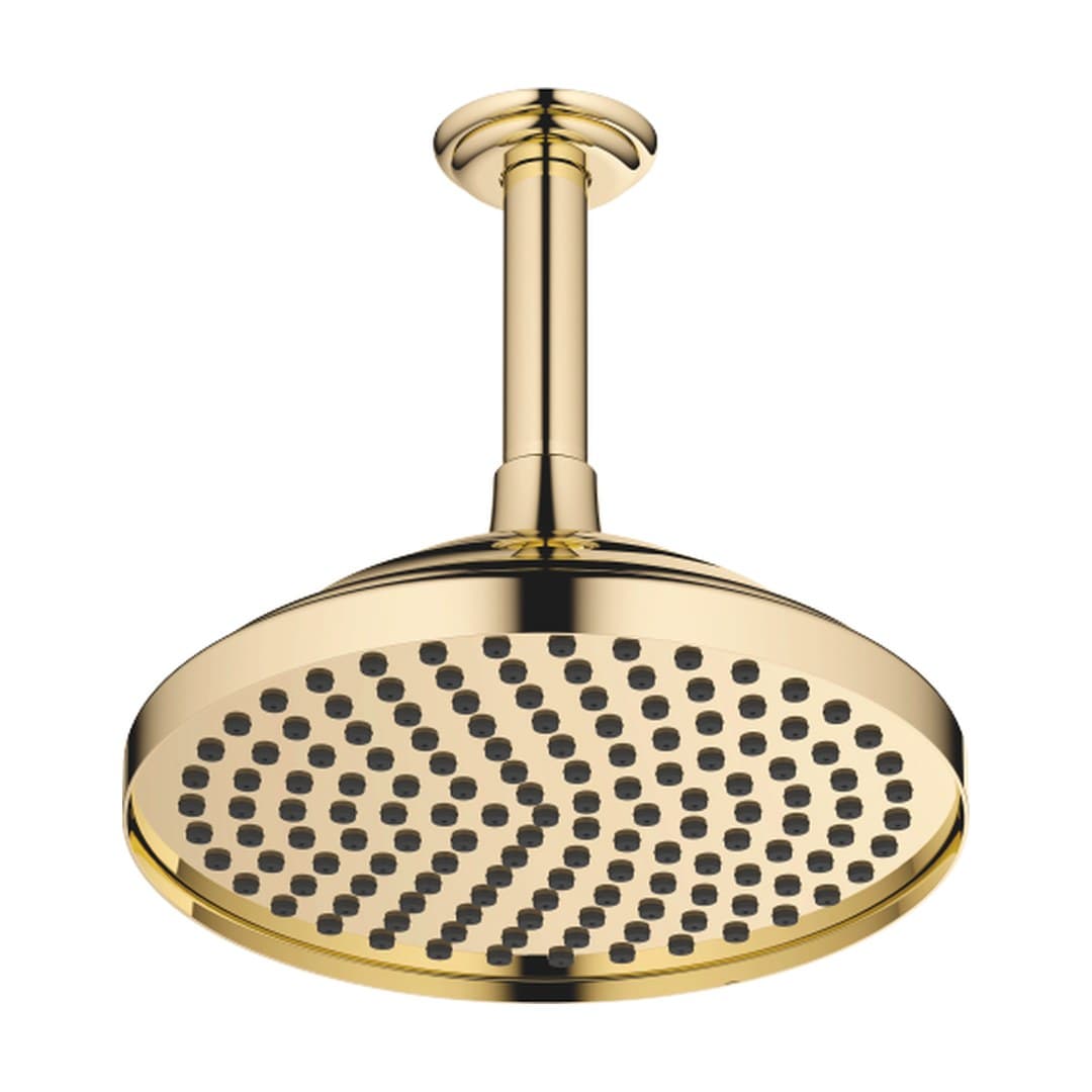Dornbracht Madison – Κεφαλή Ντους – Rainshower with ceiling fixing 200 mm – Durabrass (23kt Gold) (28565977-09)