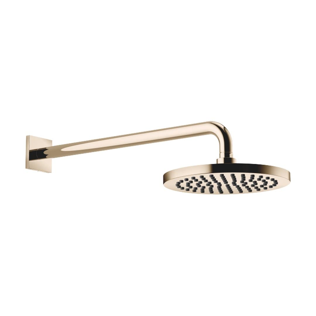 Dornbracht – Κεφαλή Ντους – Rainshower with wall fixing FlowReduce 220 mm – Light Gold (PVD) (28644670-26)