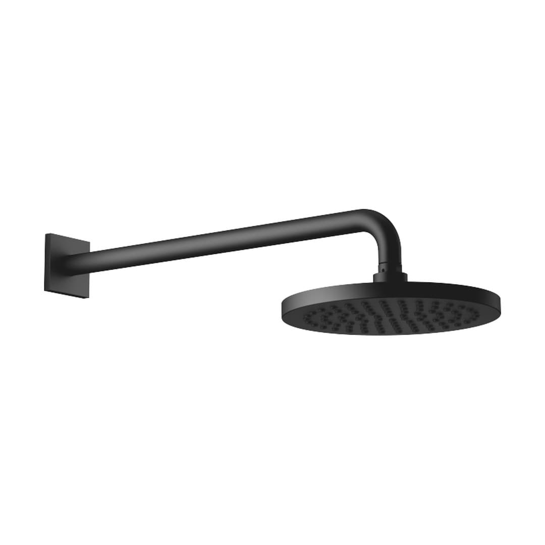 Dornbracht – Κεφαλή Ντους – Rainshower with wall fixing FlowReduce 220 mm – Matte Black (28644670-33)