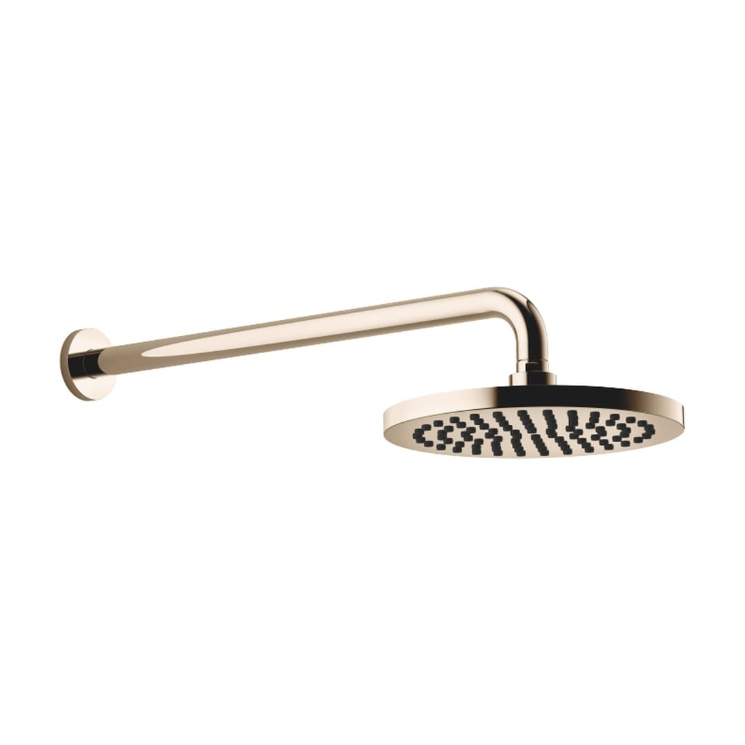 Dornbracht – Κεφαλή Ντους – Rainshower with wall fixing FlowReduce 220 mm – Light Gold (PVD) (28644970-26)