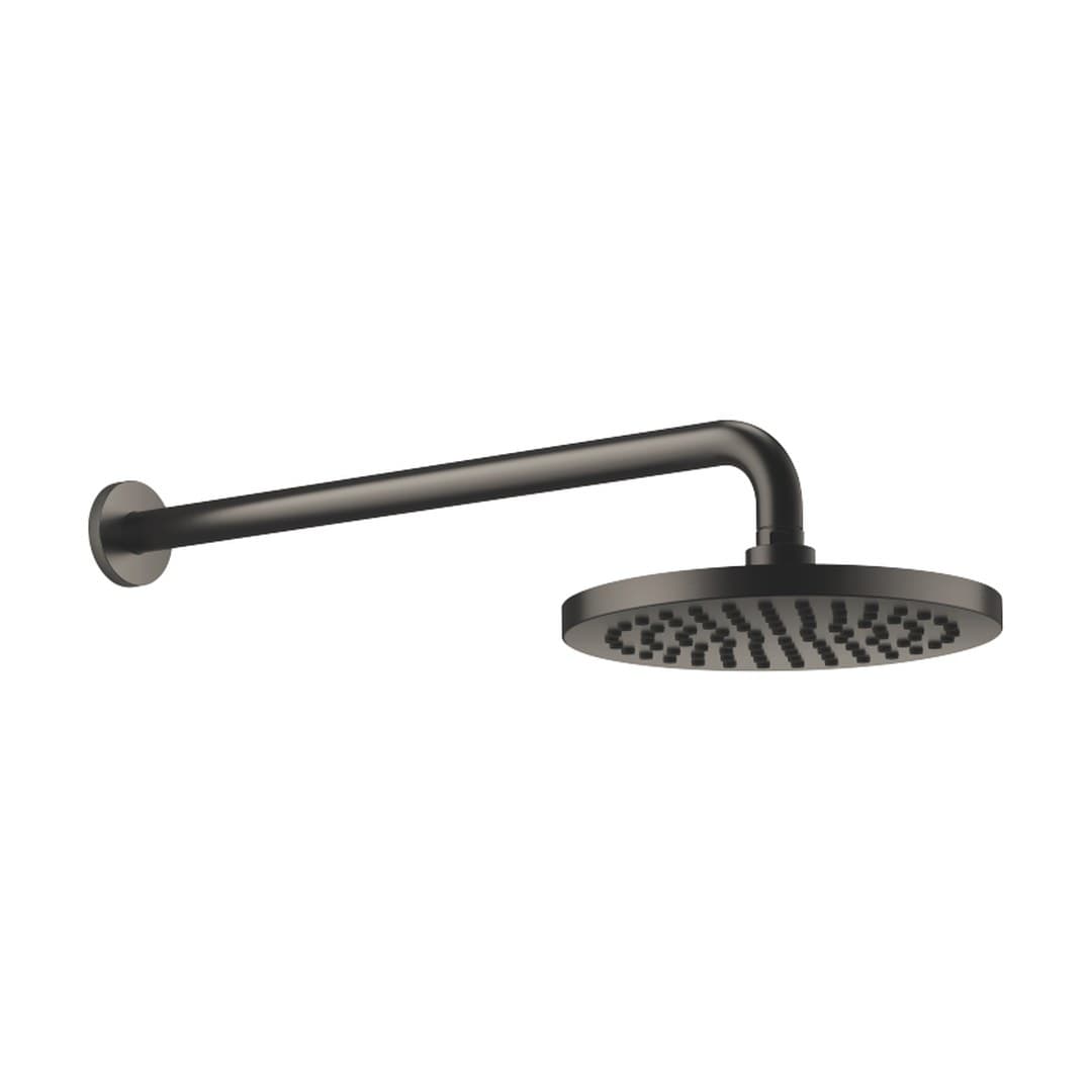 Dornbracht – Κεφαλή Ντους – Rainshower with wall fixing FlowReduce 220 mm – Brushed Dark Platinum (28644970-99)