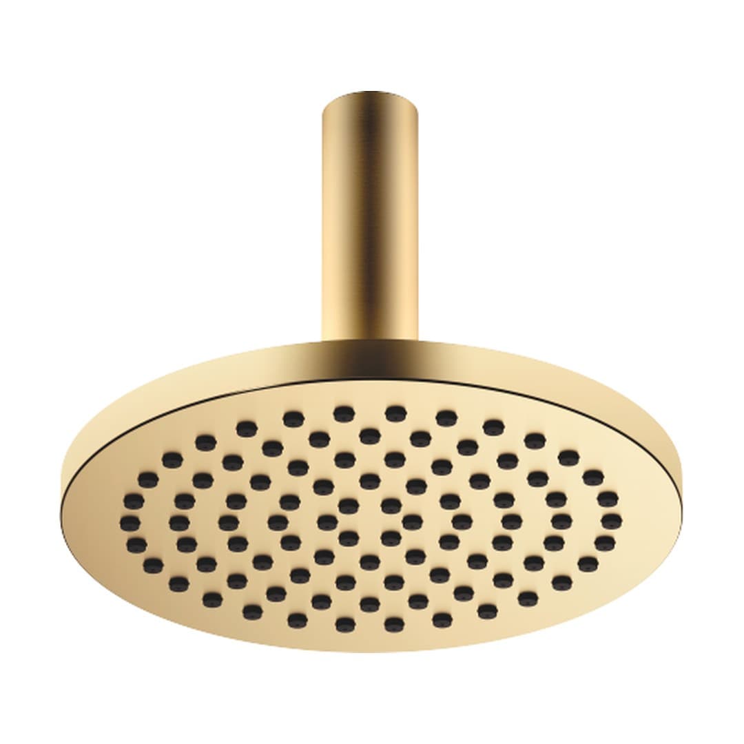 Dornbracht – Κεφαλή Ντους – Rainshower with ceiling fixing FlowReduce 220 mm – Brushed Gold (PVD) (28666970-37)