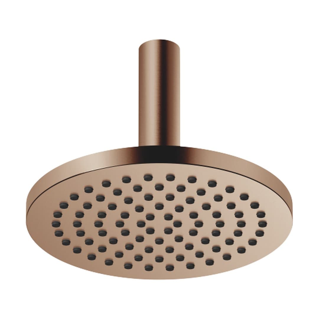 Dornbracht – Κεφαλή Ντους – Rainshower with ceiling fixing FlowReduce 220 mm – Brushed Bronze (PVD) (28666970-42)