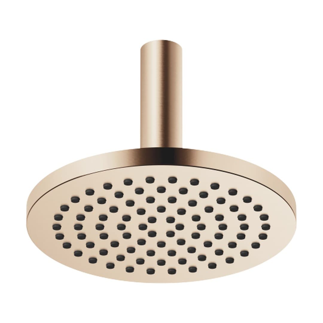 Dornbracht – Κεφαλή Ντους – Rainshower with ceiling fixing 220 mm – Brushed Light Gold (PVD) (28667970-27)