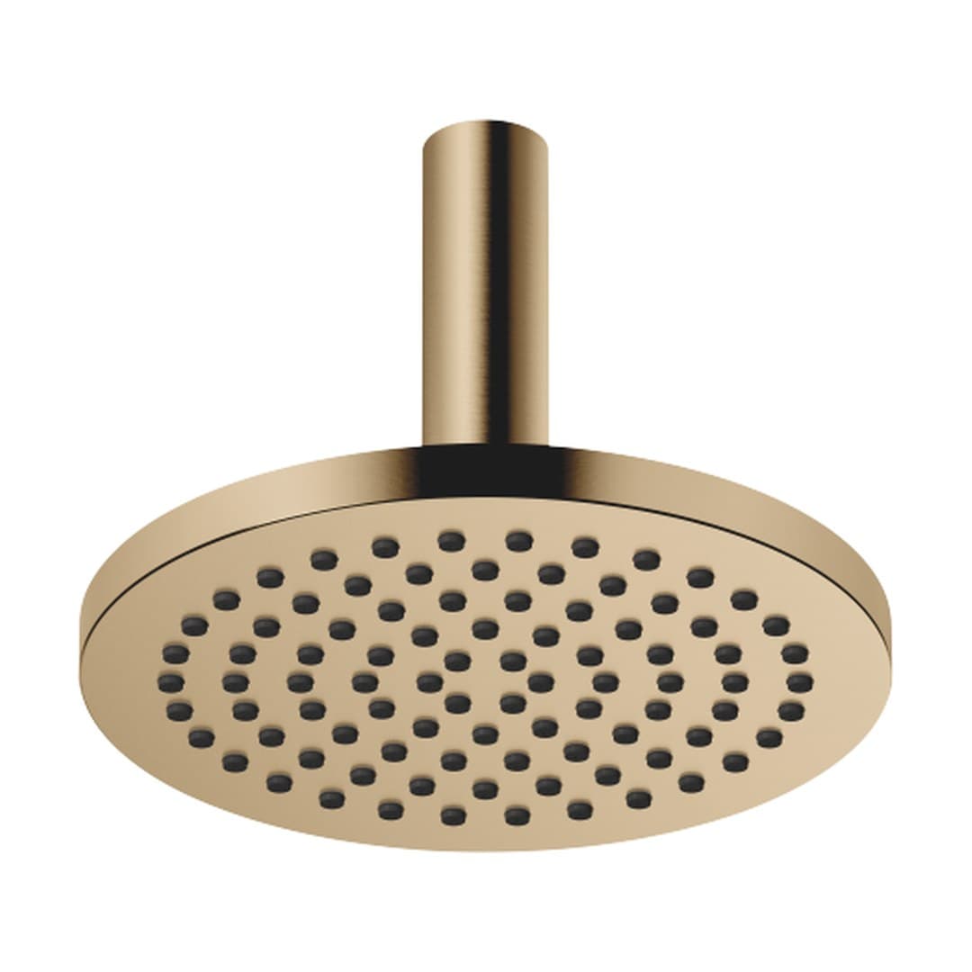 Dornbracht – Κεφαλή Ντους – Rainshower with ceiling fixing 220 mm – Brushed Dark Brass (PVD) (28667970-39)