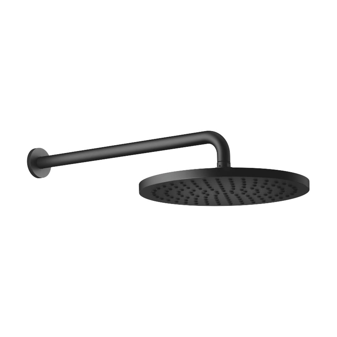 Dornbracht – Κεφαλή Ντους – Rainshower with wall fixing FlowReduce 300 mm – Matte Black (28674970-33)