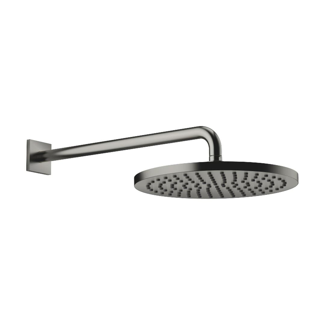 Dornbracht – Κεφαλή Ντους – Rainshower with wall fixing FlowReduce 300 mm – Brushed Dark Platinum (28676670-99)
