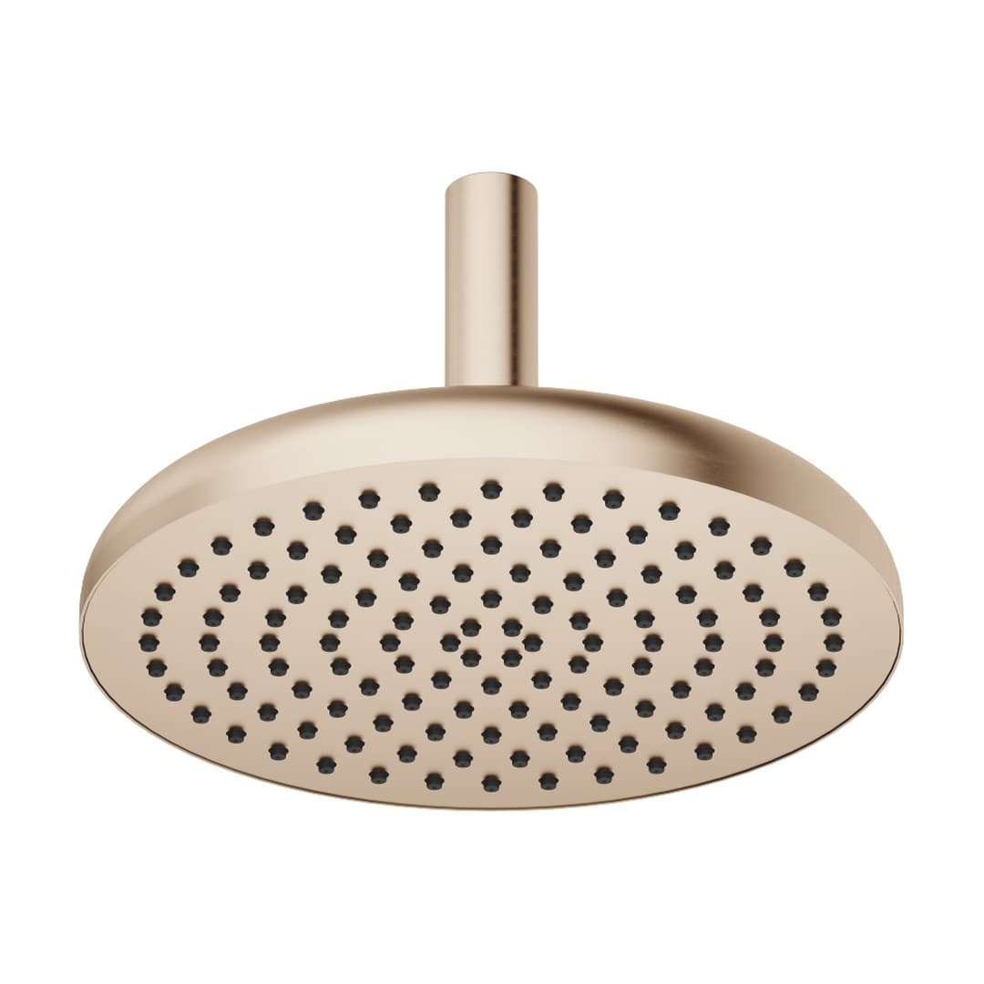 Dornbracht COYA – Κεφαλή Ντους – Rainshower with ceiling fixing 300 mm – Brushed Champagne (22kt Gold) (28687404-46)