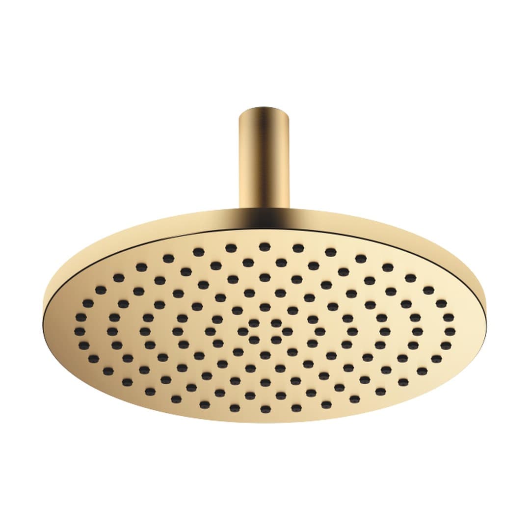 Dornbracht – Κεφαλή Ντους – Rainshower with ceiling fixing 300 mm – Brushed Durabrass (23kt Gold) (28687970-28)