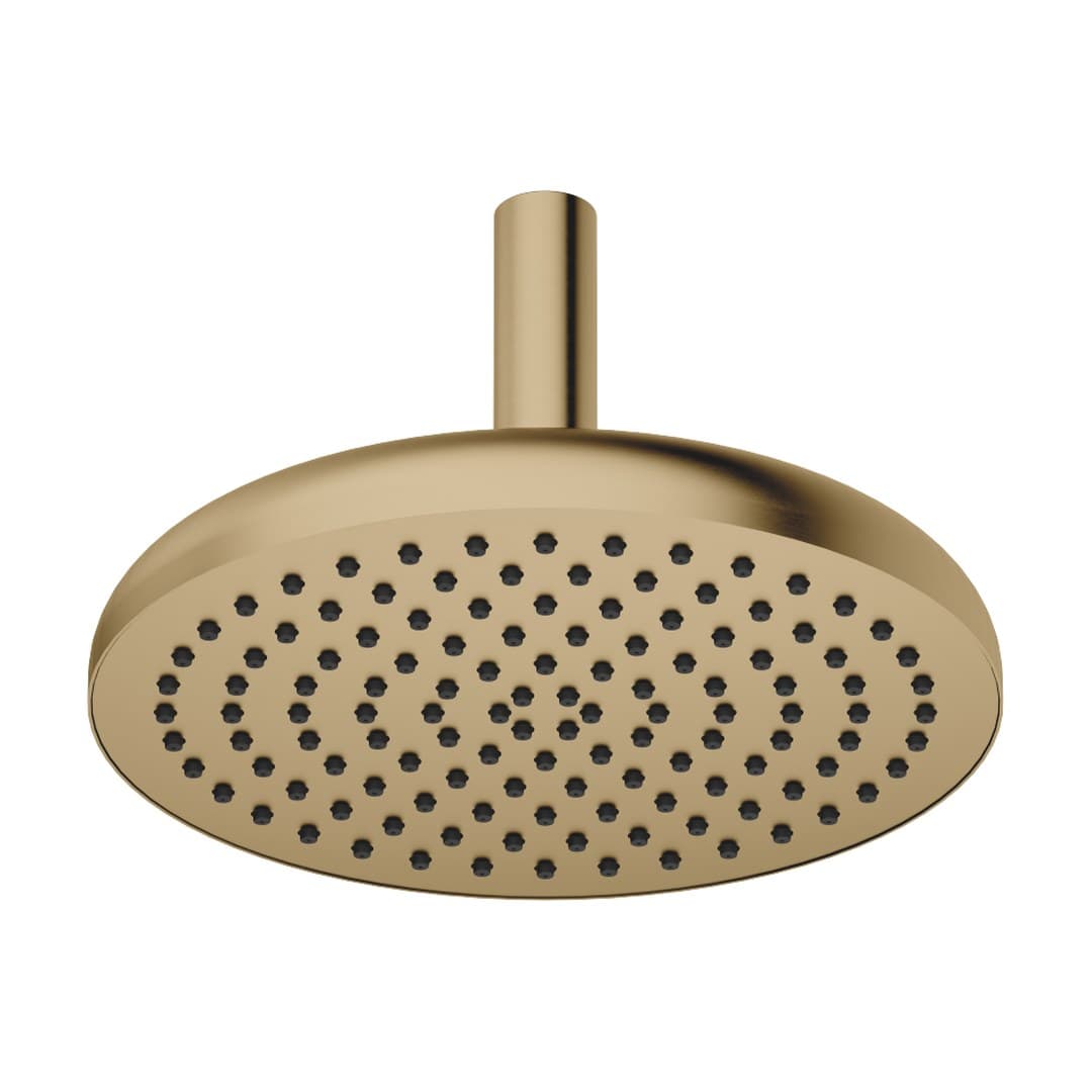 Dornbracht COYA – Κεφαλή Ντους – Rainshower with ceiling fixing FlowReduce – Brushed Dark Brass (PVD) (28688404-39)