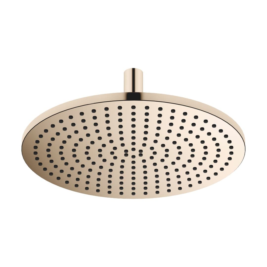 Dornbracht – Κεφαλή Ντους – Rainshower with ceiling fixing FlowReduce 400 mm – Champagne (22kt Gold) (28698970-47)