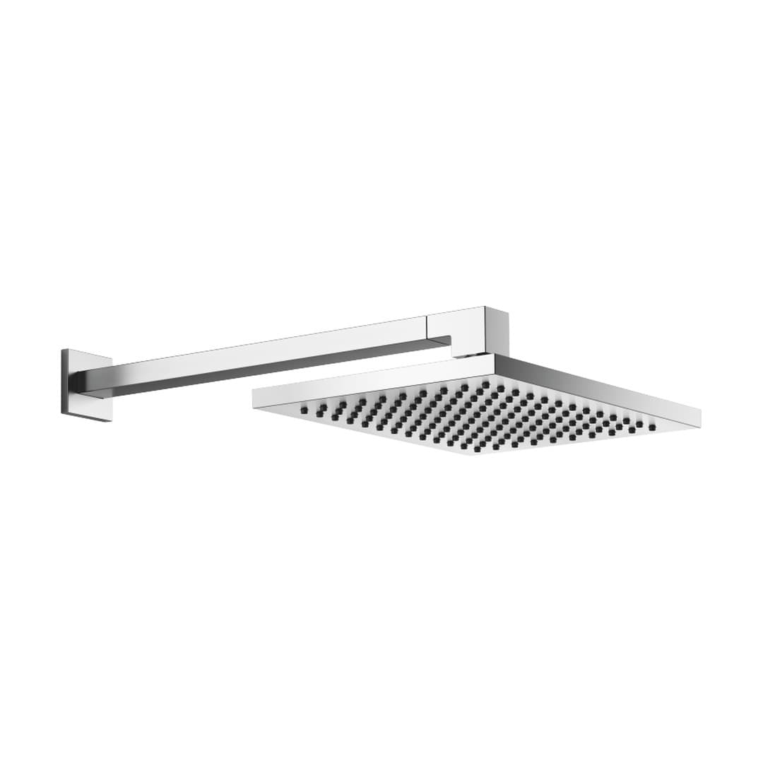 Dornbracht – Κεφαλή Ντους – Rainshower with wall fixing FlowReduce 300 x 240 mm – Brushed Chrome (28762980-93)