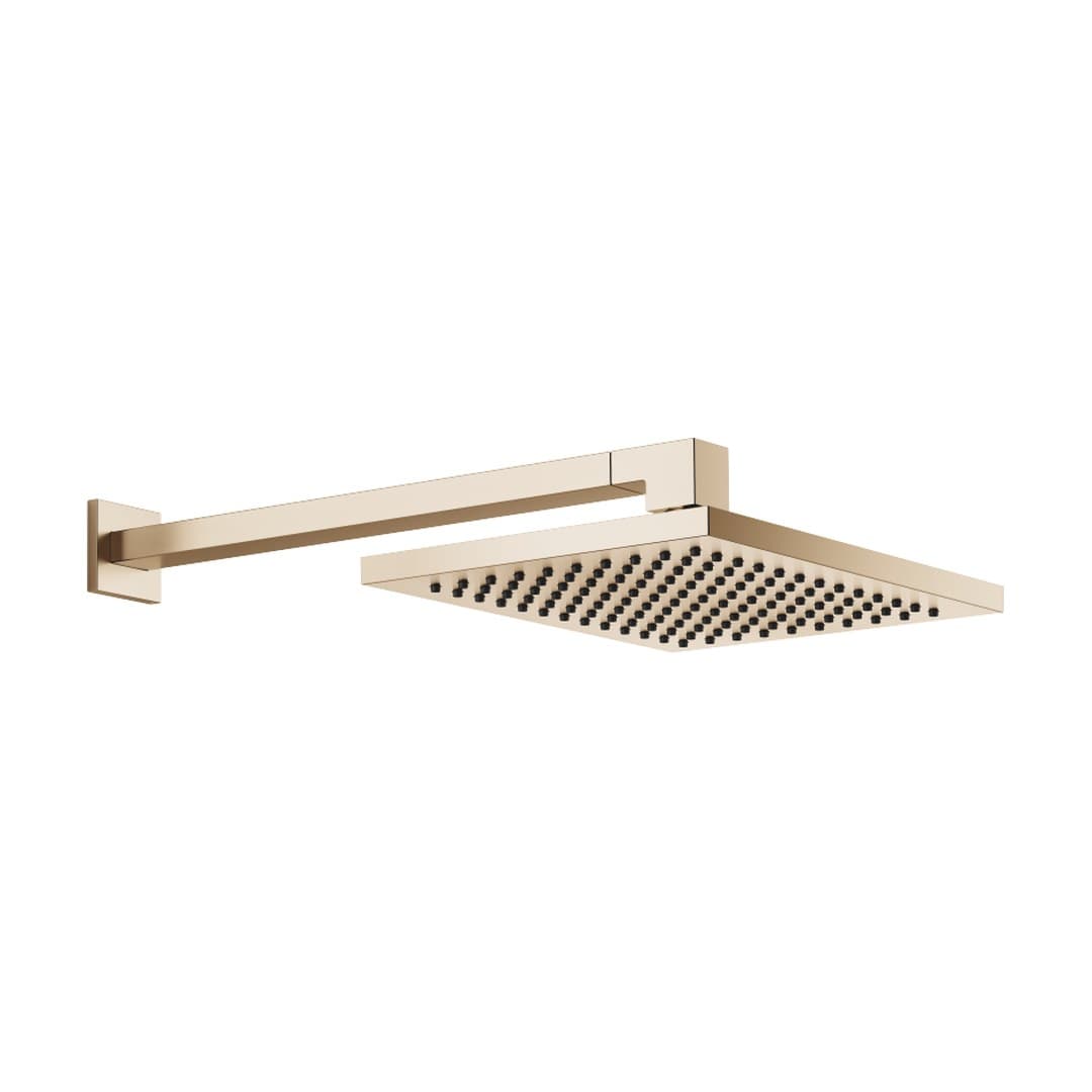 Dornbracht – Κεφαλή Ντους – Rainshower with wall fixing 300 x 240 mm – Brushed Light Gold (PVD) (28763980-27)