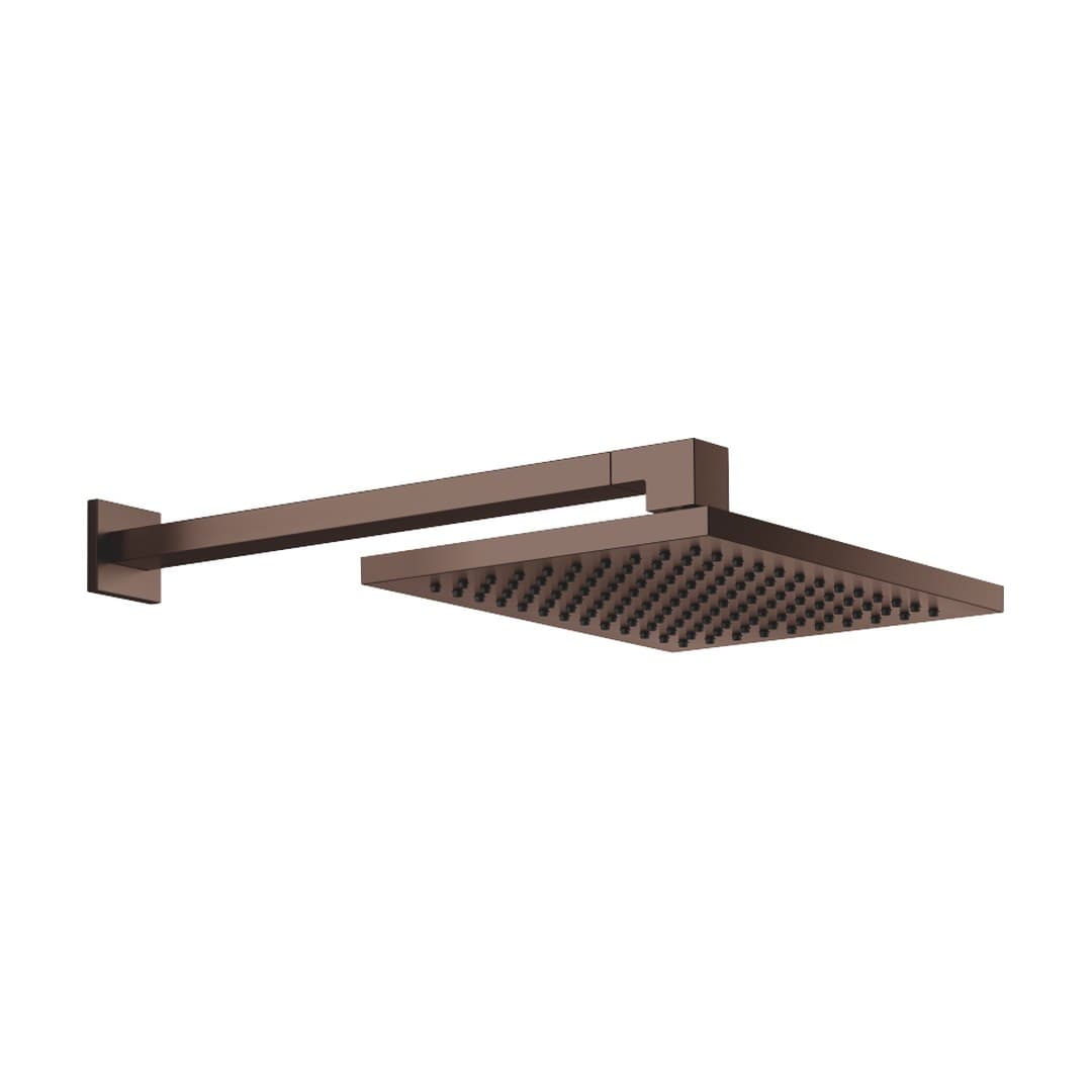 Dornbracht – Κεφαλή Ντους – Rainshower with wall fixing 300 x 240 mm – Brushed Dark Bronze (PVD) (28763980-43)
