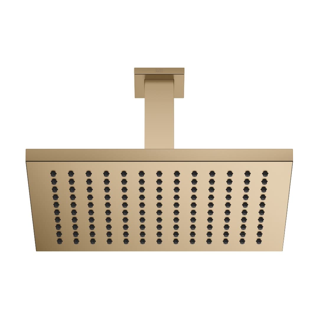 Dornbracht – Κεφαλή Ντους – Rainshower with ceiling fixing 300 x 240 mm – Brushed Dark Brass (PVD) (28773980-39)