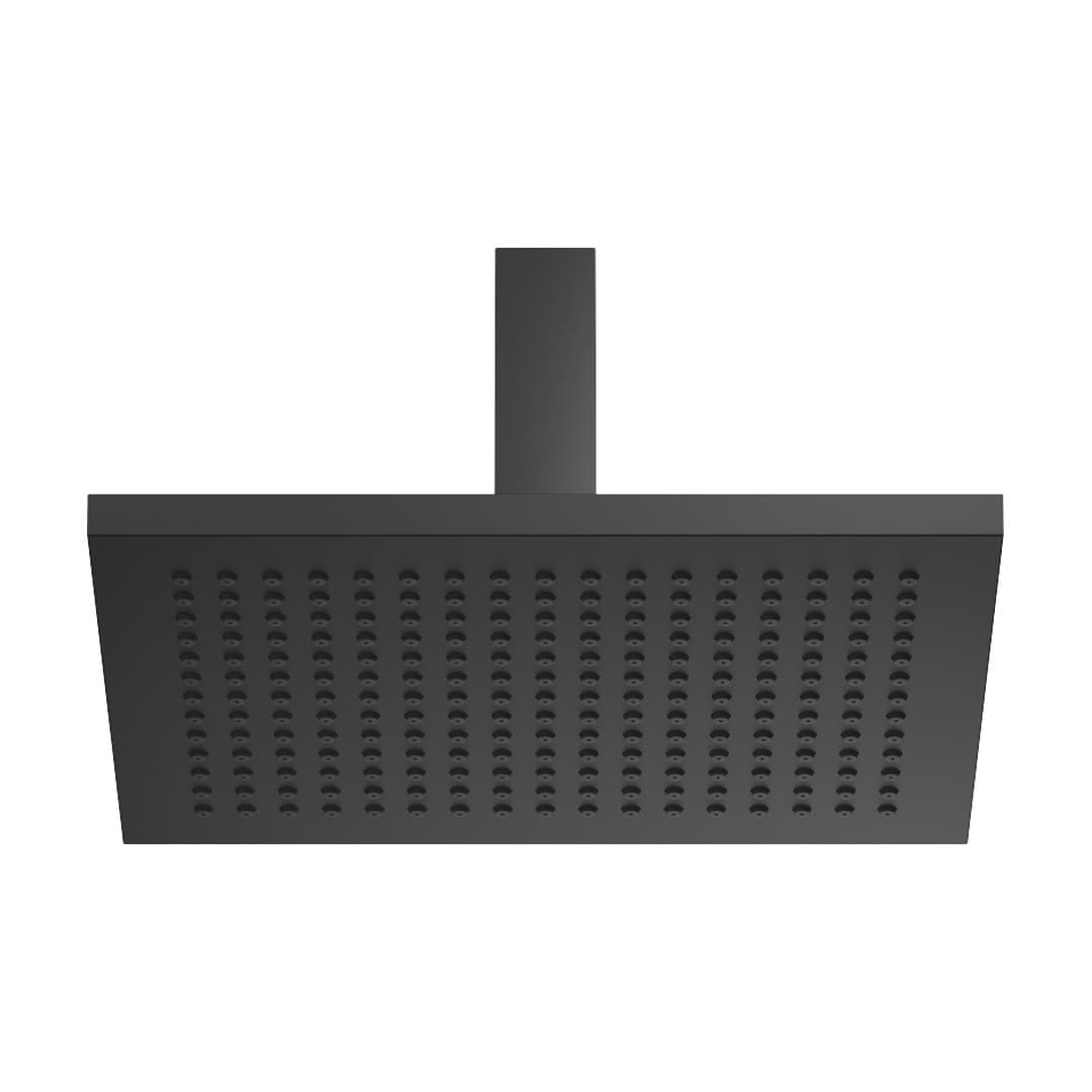 Dornbracht – Κεφαλή Ντους – Rainshower with ceiling fixing 300 x 240 mm – Matte Black (28775980-33)