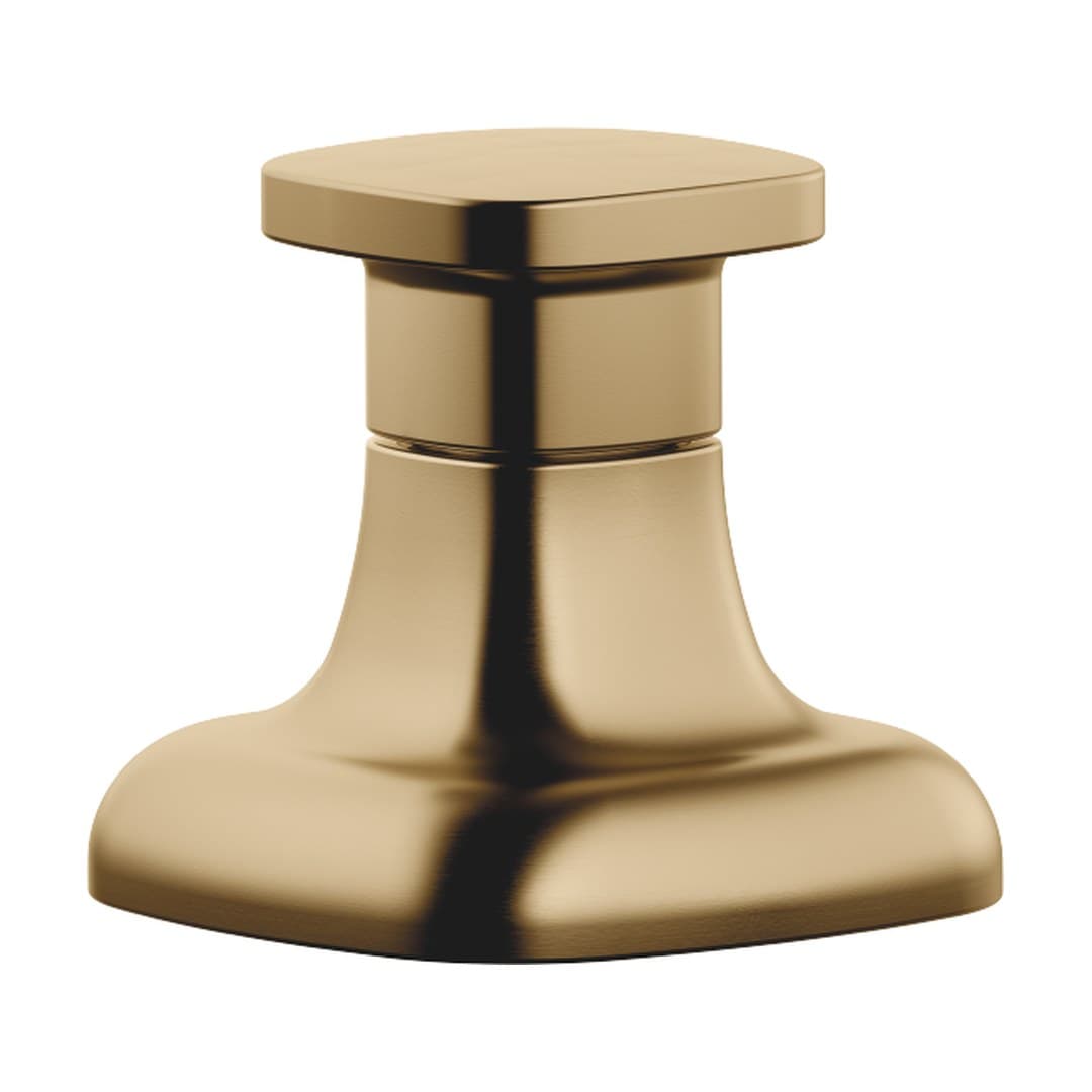 Dornbracht COYA – Μπαταρία Λουτρού Πάγκου – Two-way diverter for bath rim or tile edge installation – Brushed Dark Brass (PVD) (29140404-39)