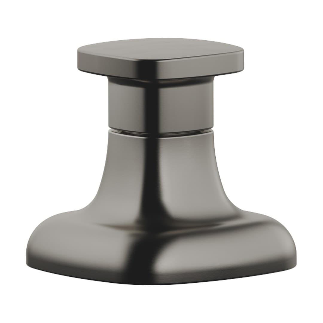 Dornbracht COYA – Μπαταρία Λουτρού Πάγκου – Two-way diverter for bath rim or tile edge installation – Brushed Dark Platinum (29140404-99)