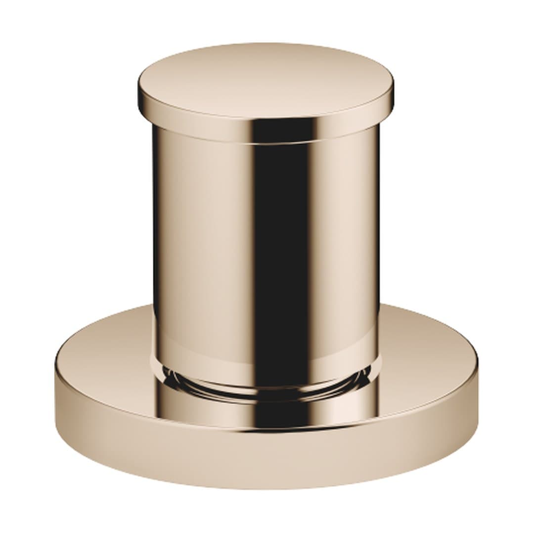Dornbracht Meta – Μπαταρία Λουτρού Πάγκου – Two-way diverter for bath rim or tile edge installation – Light Gold (PVD) (29140660-26)