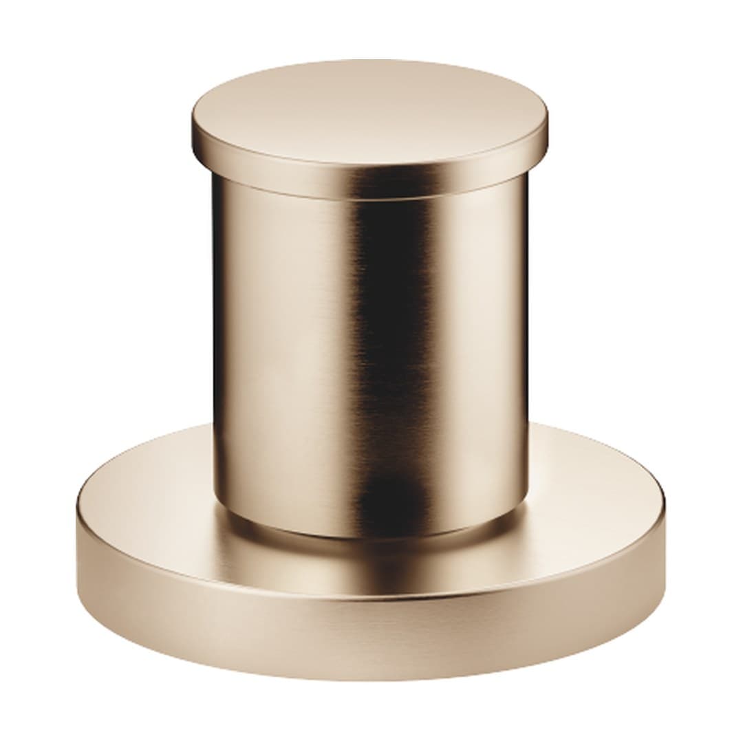 Dornbracht Meta – Μπαταρία Λουτρού Πάγκου – Two-way diverter for bath rim or tile edge installation – Brushed Light Gold (PVD) (29140660-27)
